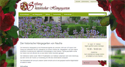 Desktop Screenshot of haengegarten.de