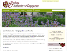 Tablet Screenshot of haengegarten.de